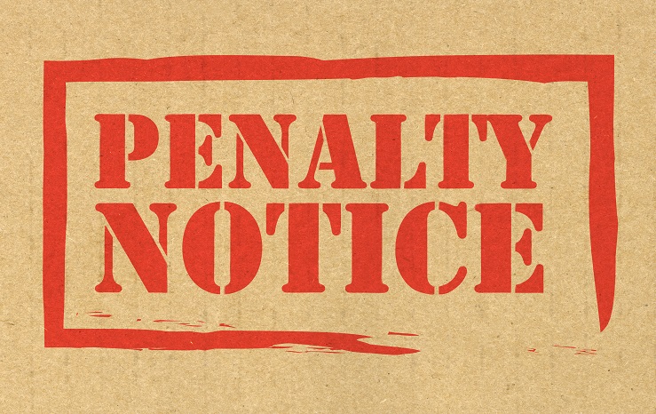penalty notice