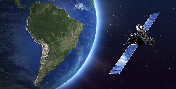 South America satellite