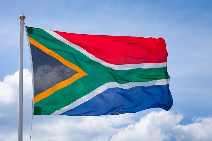 South Africa flag 