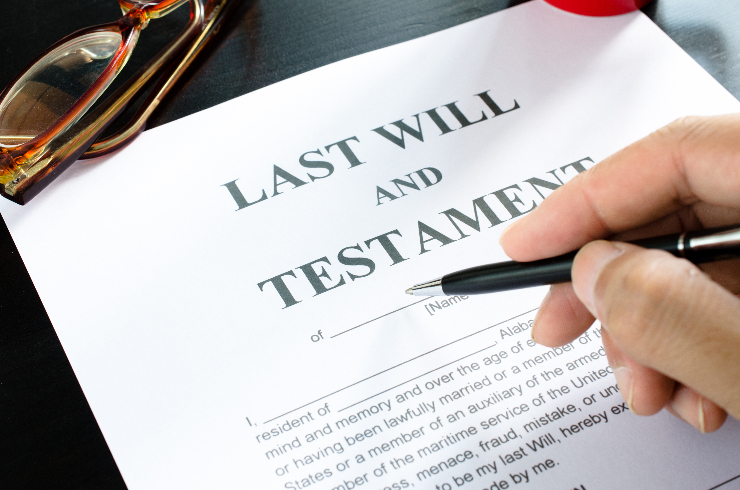 Picture of a will