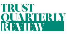 Trust quarterly review logo in green